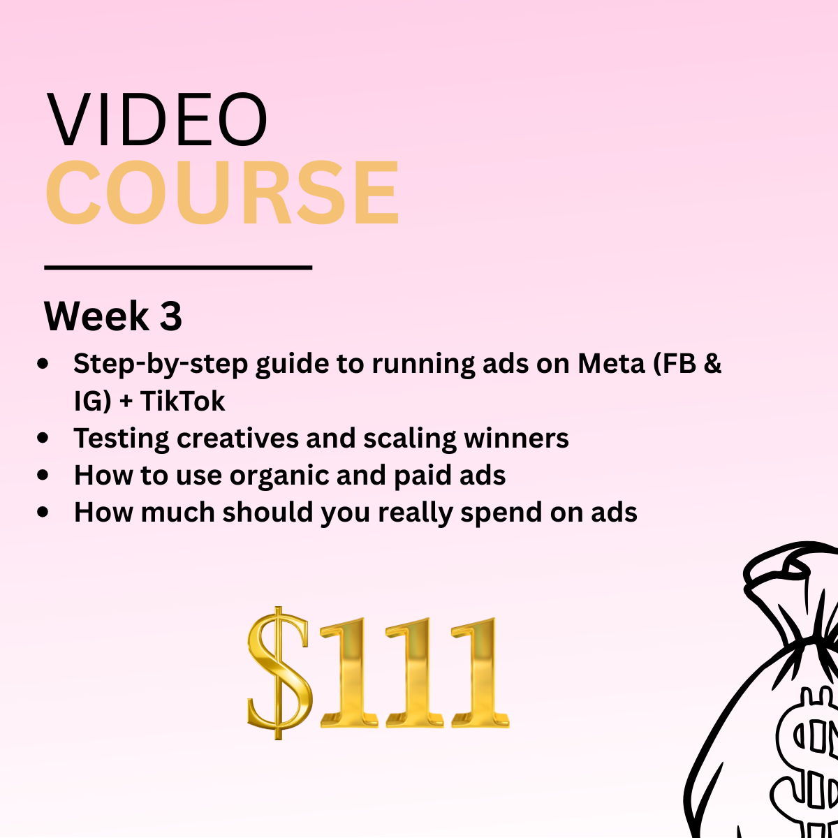 Menti To A Milli- 3 Week Course